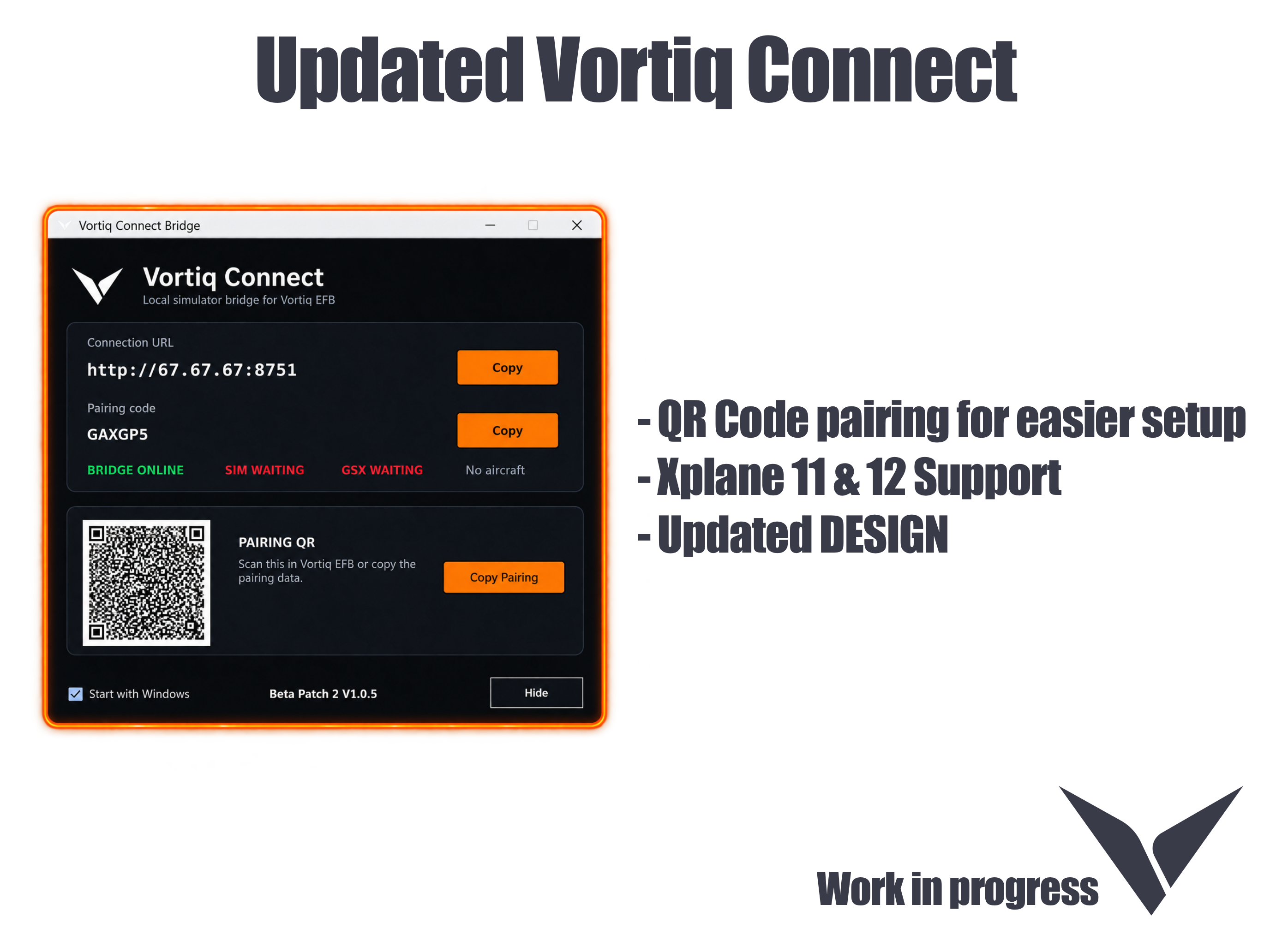 Updated Vortiq Connect preview